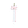 White with Pink