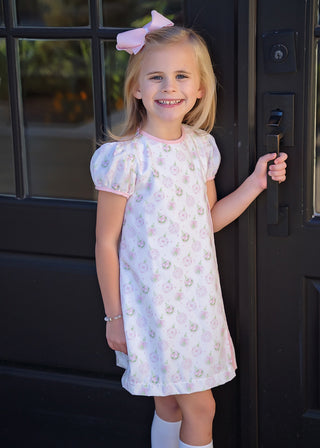 Rosie Dress - Pink Ornaments