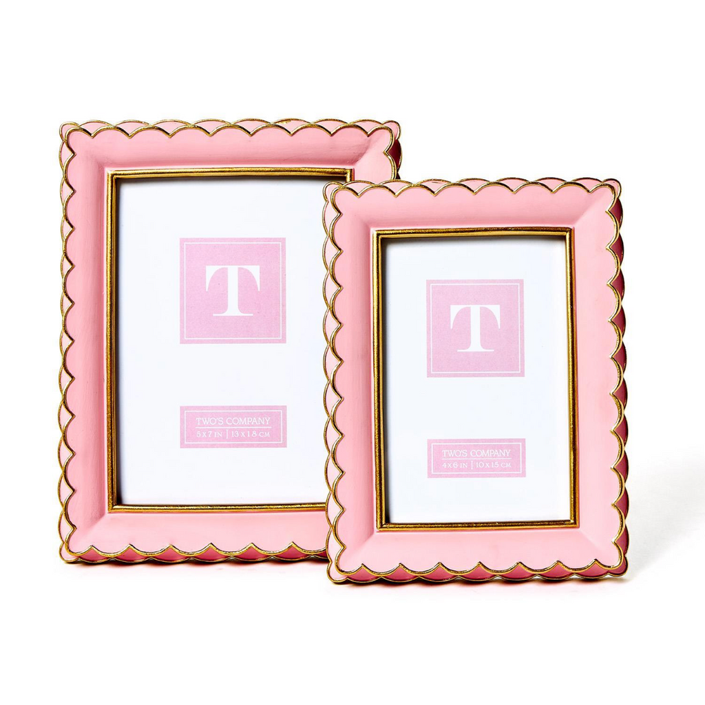 Double Scalloped Photo Frame main image 0