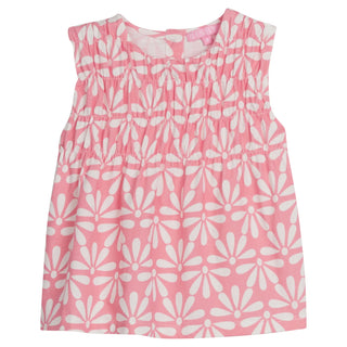 Sleeveless Anita Top - Fan Floral - FINAL SALE