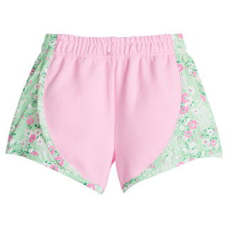Track Shorts - Greenvile Floral - FINAL SALE