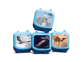 Clever Tonies 4 Pack - Animal World: Wild Survivors
