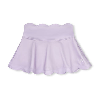 Zoe Scallop Skort - Petal Purple with Cotton Candy Pink
