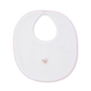 Bib with Hand Embroidery - Premier Flowers and Vines