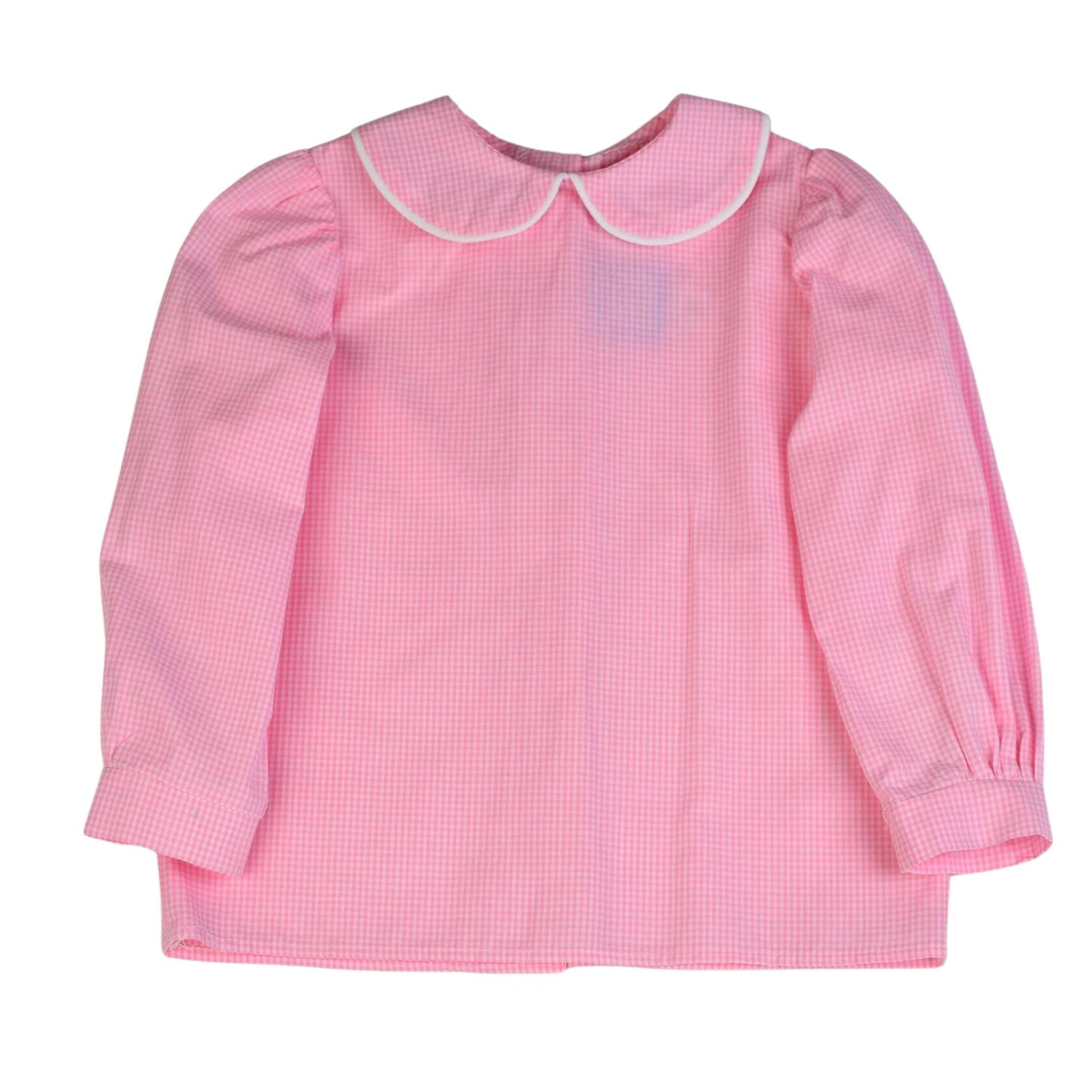 Check Collared Blouse