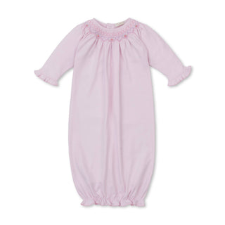 Sack with Hand Smocking - Summer Bishop Pink