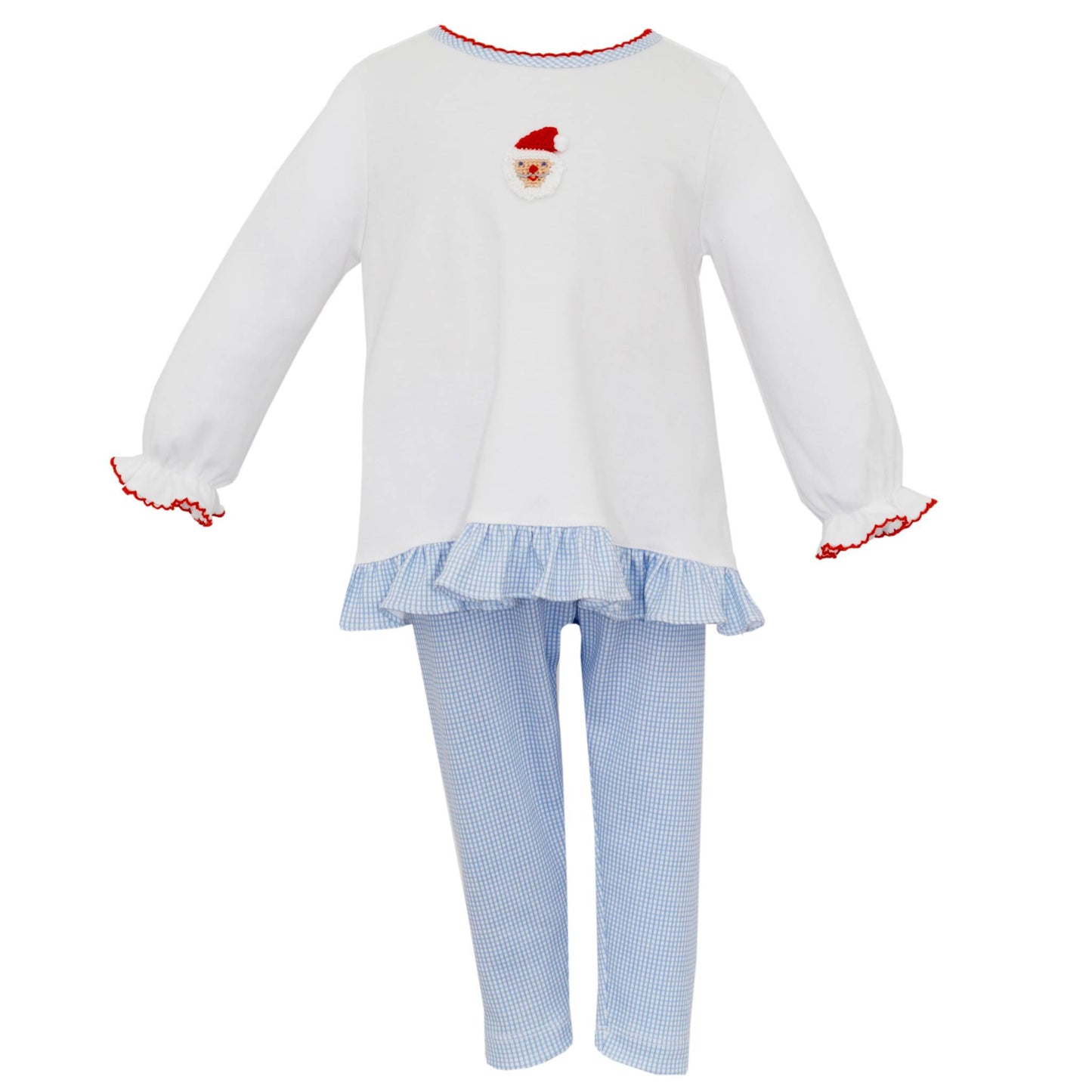 Crochet Santa Face Knit Tunic & Leggings - 25% OFF
