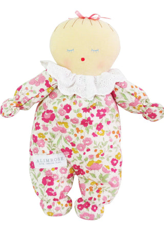 Asleep Awake Baby Doll - Rose Garden