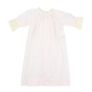 Girls Finn Daygown with Lace Ruffle Front