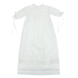 Girls Reilly Christening Gown with Hand-embroidery