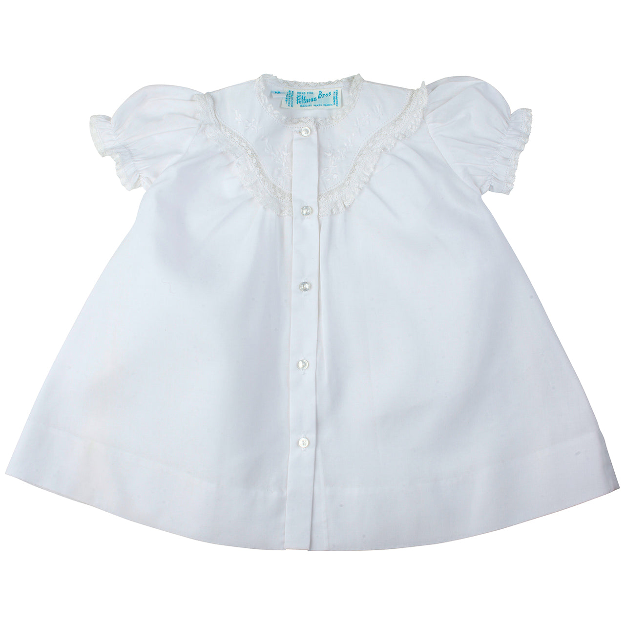 Layette Open Dress Daygown