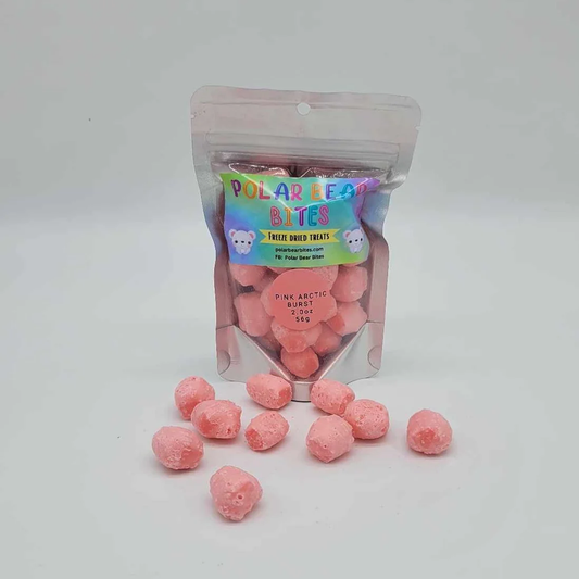 Pink Arctic Burst Freeze-Dried Candy