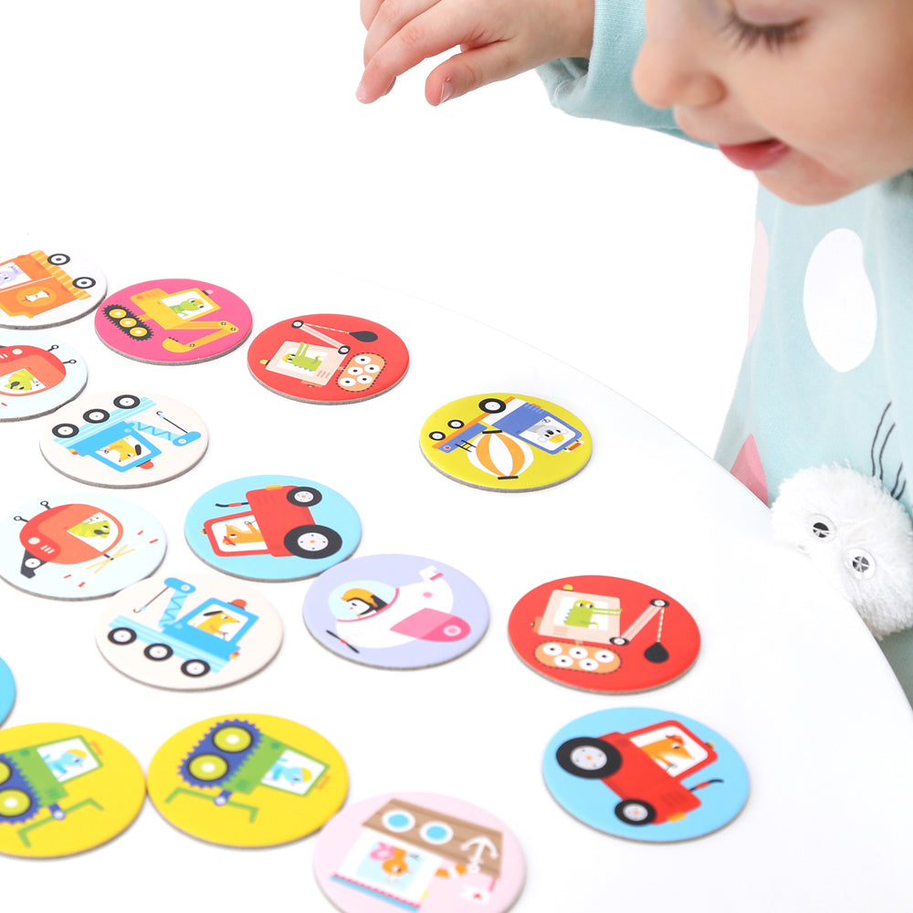 On-the-Go Memory Game - Vehicles