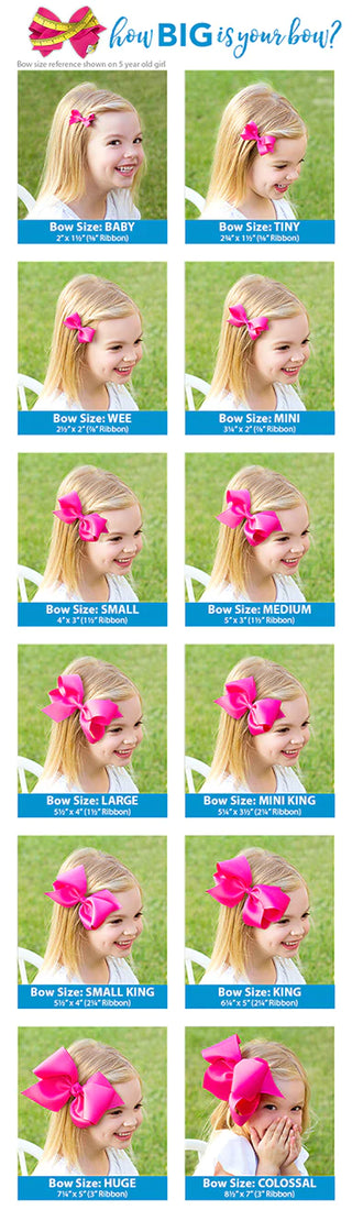 Easter and Spring-Inspired Print Grosgrain Hair Bow