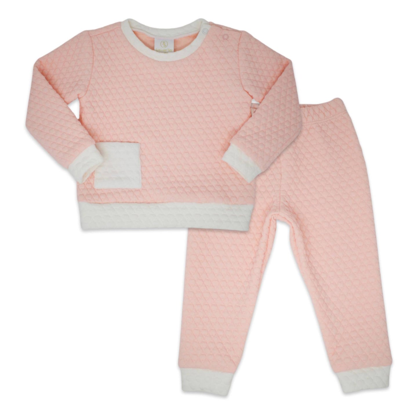 Girls Quilted Sweatsuit