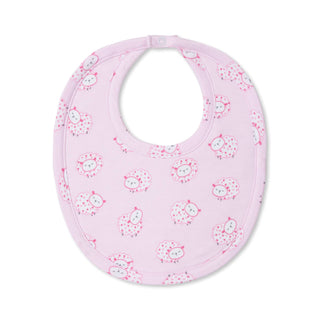 Printed Bib - Fleecy Sheep - FINAL SALE