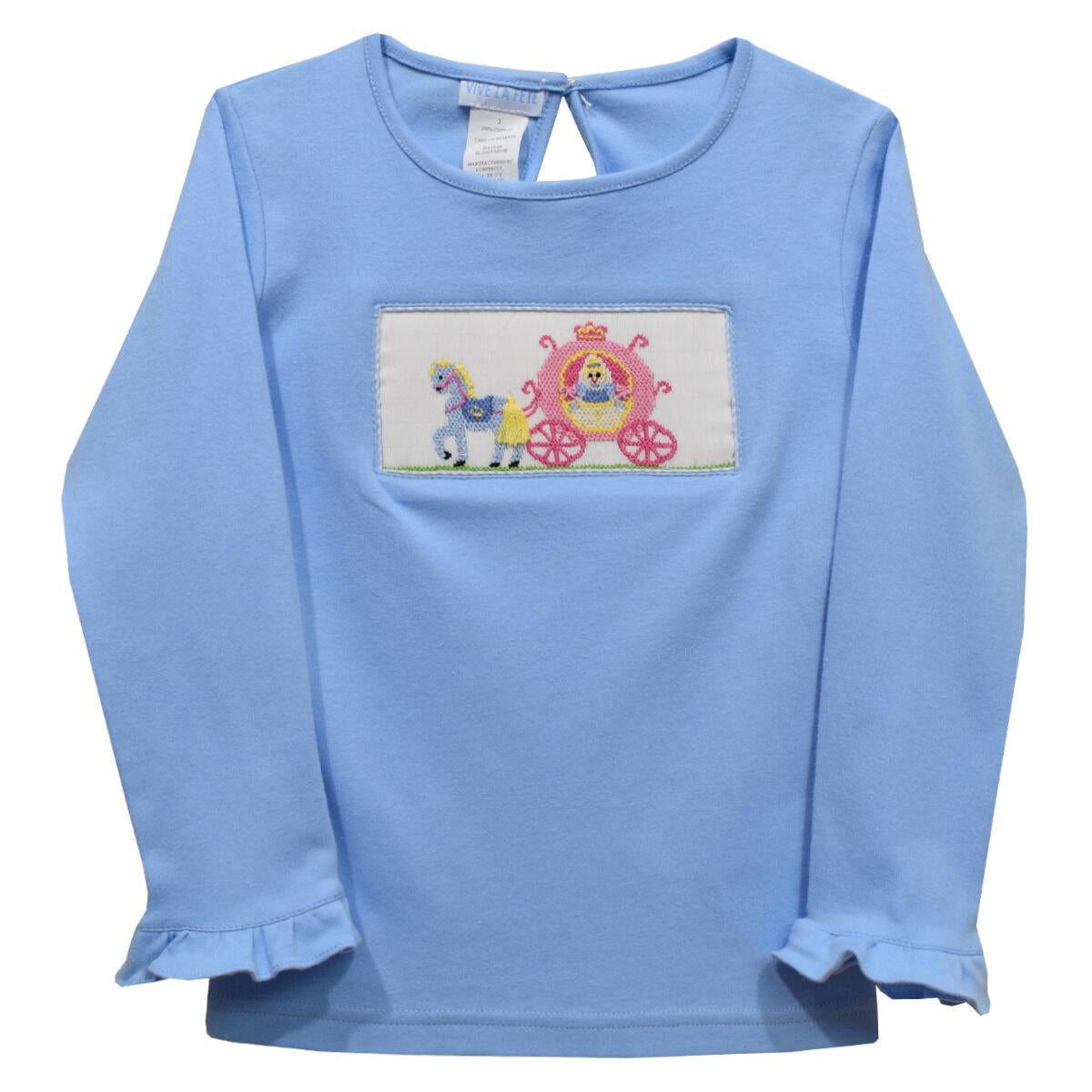 Smocked Princess Tee Shirt