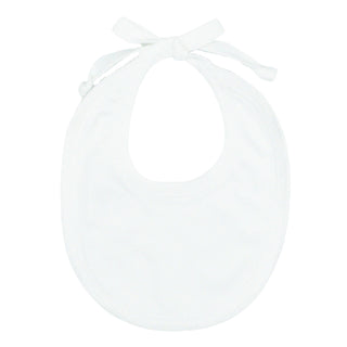 Pima Knit Bib with Picot Trim