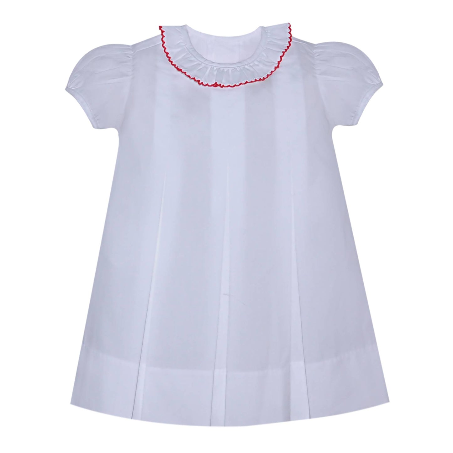 Reese Dress with Ruffle Collar