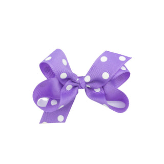 Polka Dot Hair Bow