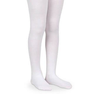 Smooth Microfiber Tights - White