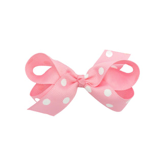 Polka Dot Hair Bow