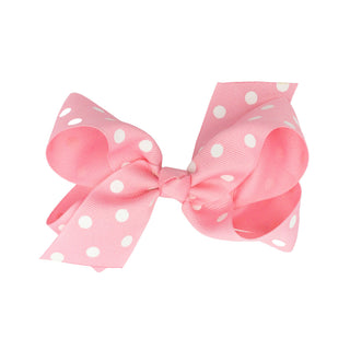 Polka Dot Hair Bow