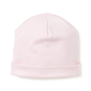 Basic Hat - Pink with White