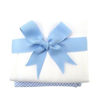 Fabric Trimmed Burp Cloth