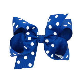 Polka Dot Hair Bow