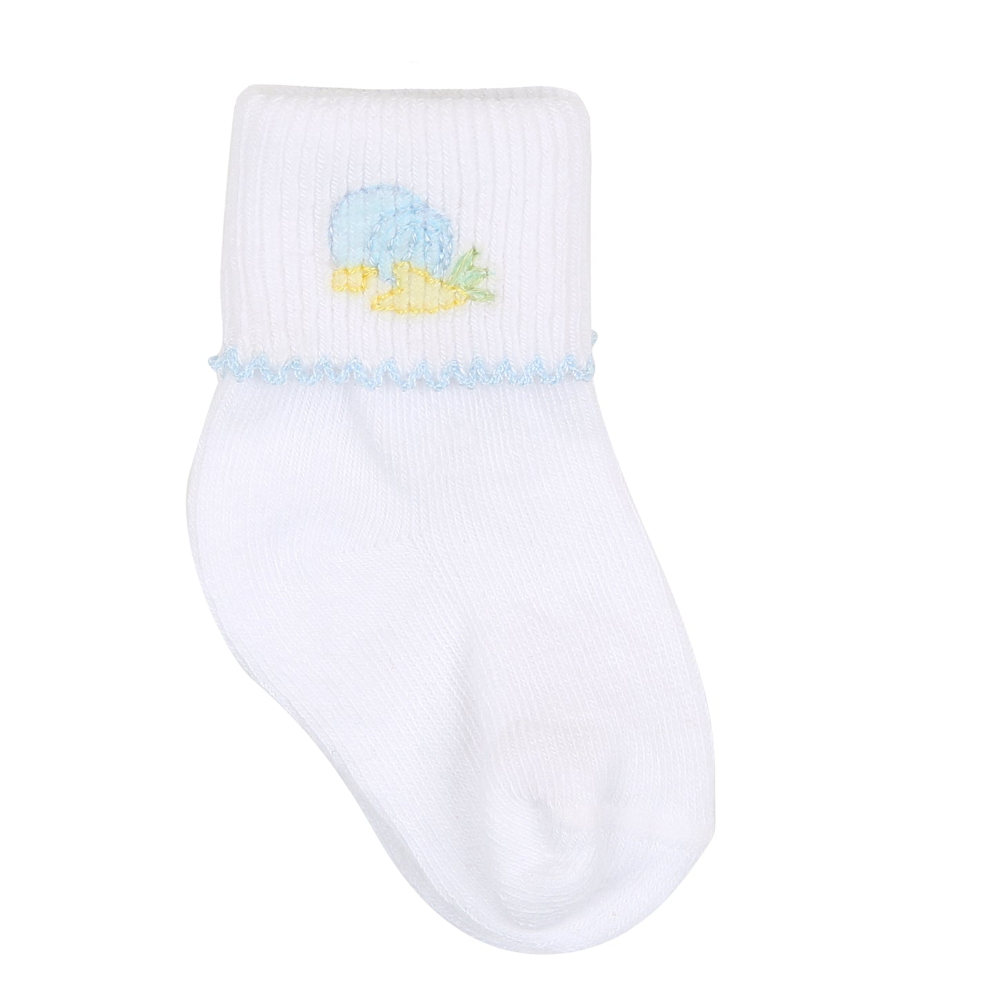 Sweet Teddies Embroidered Socks