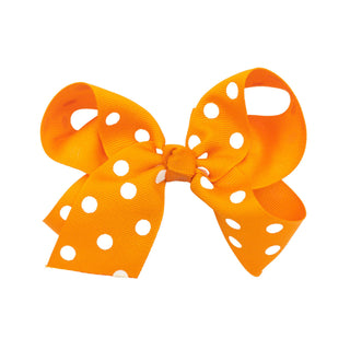 Polka Dot Hair Bow