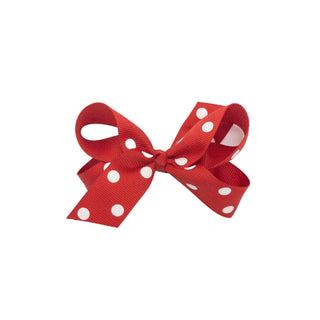 Polka Dot Hair Bow