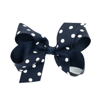 Polka Dot Hair Bow