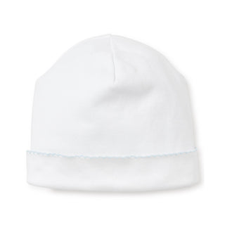 Basic Hat - White with Blue