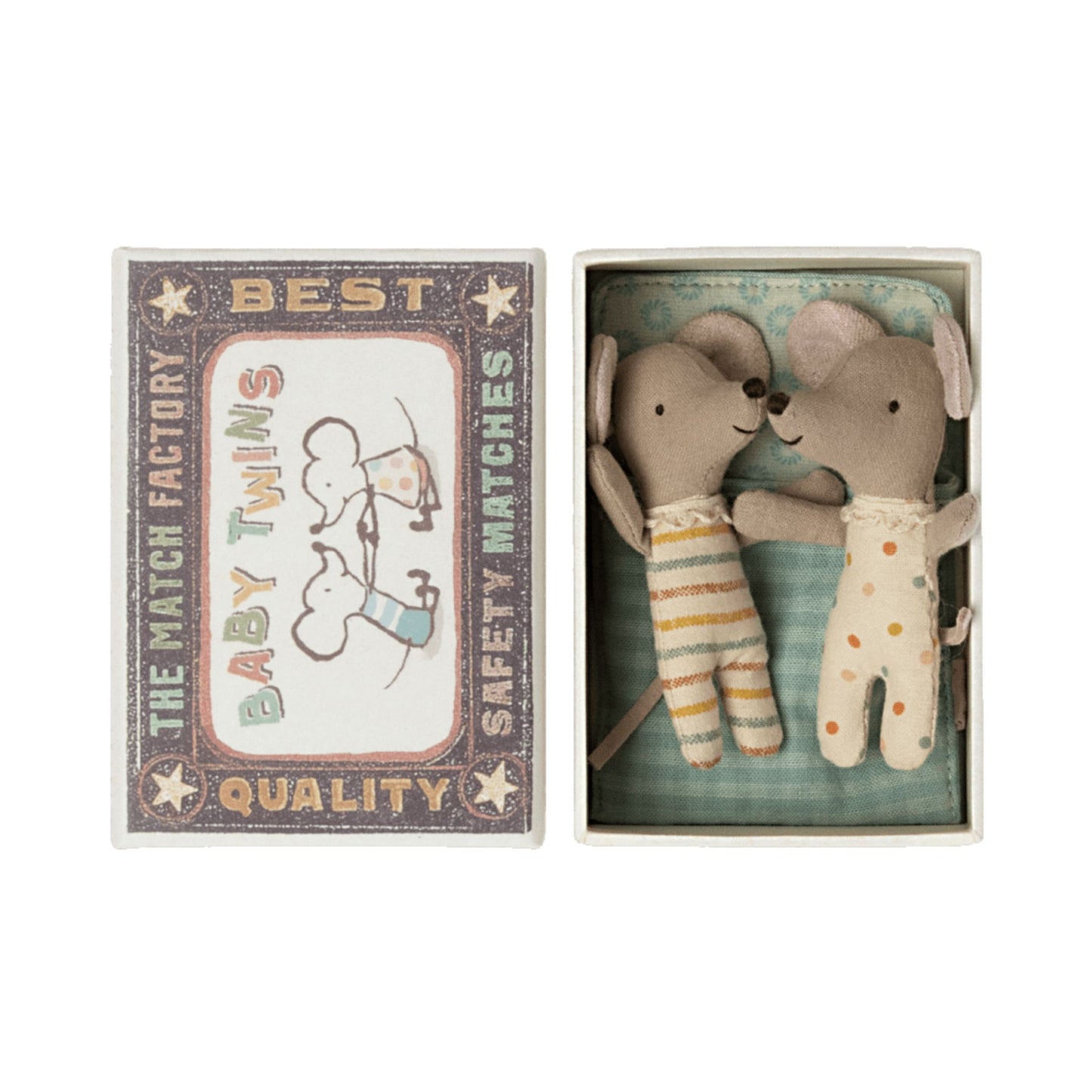 Baby Mice Twins in Box