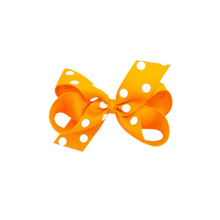 Polka Dot Hair Bow