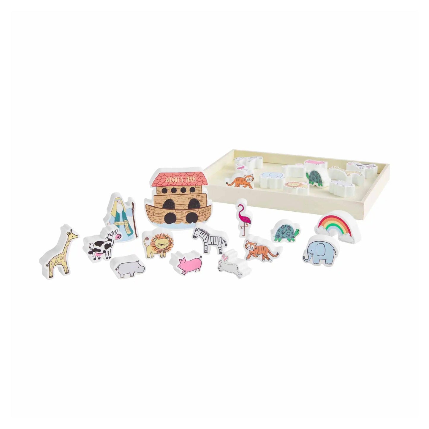Noah's Ark Wood Toy Set - FINAL SALE