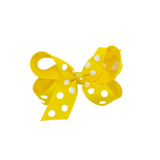 Polka Dot Hair Bow