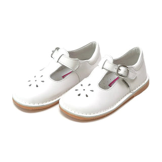 Joy T-Strap Shoe - White
