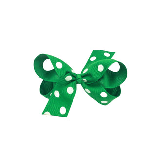 Polka Dot Hair Bow