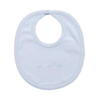 Proper Pima Bib - Blue with Stitching