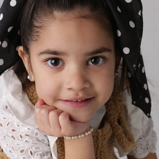 "Brynn" - 14K Gold Plated Pearl Bracelet