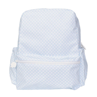 Backpack - Blue Gingham