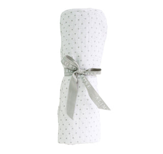 Muslin Swaddle - Grey Spot