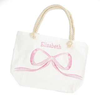 Printed Canvas Tote