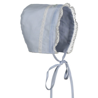 Floral Bullion & Lace Bonnet