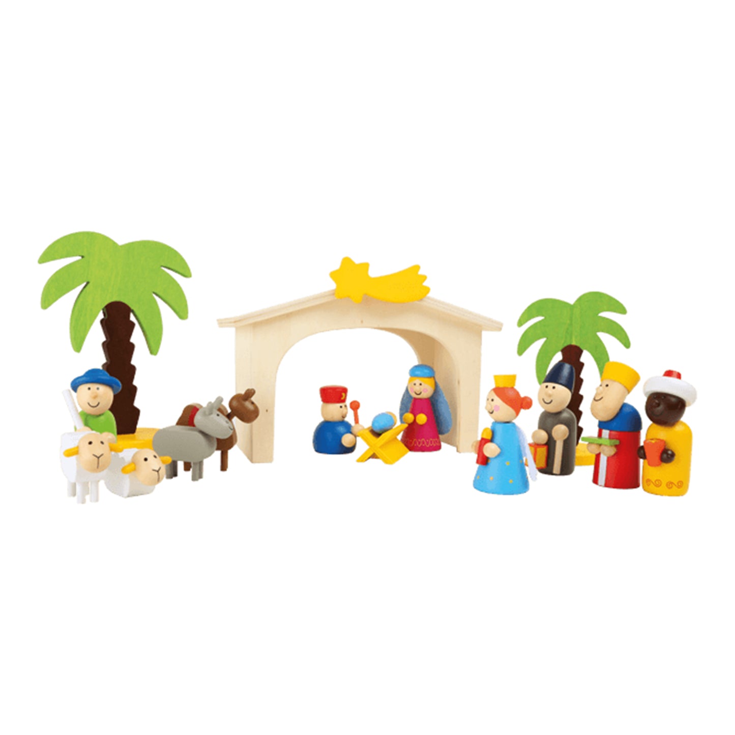 Wooden Manger