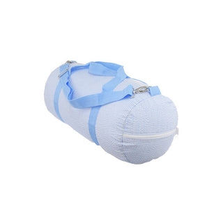 Seersucker Duffle - Baby Blue Seersucker