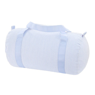 Seersucker Duffle - Baby Blue Seersucker